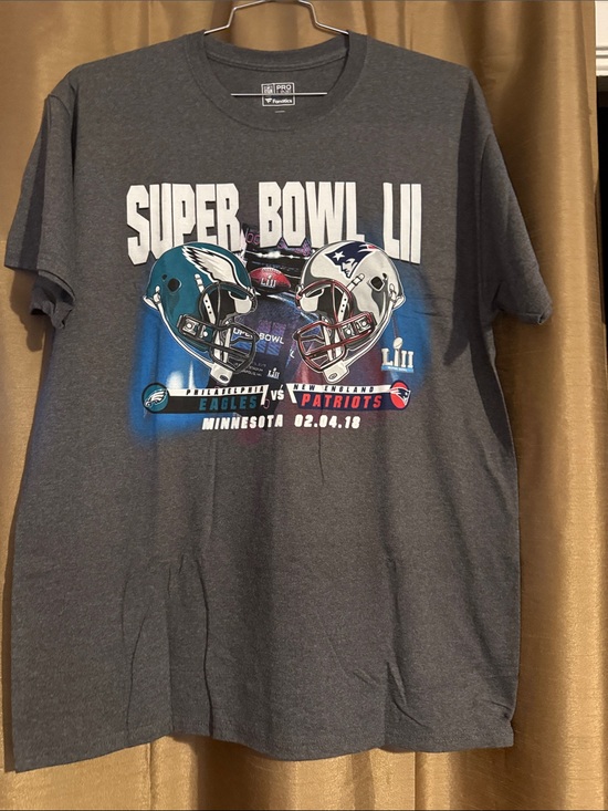 Fanatics Other - Philadelphia Eagles 2018 Fanatics Pro Line NFL Gray SUPERBOWL Tee